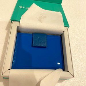 Blue Credit Card Wallet